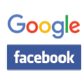 Google & Facebook Logos
