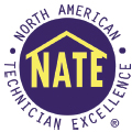 NATE North American Technician Excellence Logo